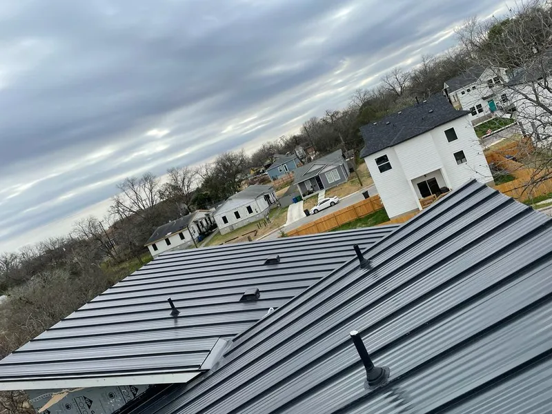 Standing seam metal roof panels with vents for Skylight Repair in South Williamsport
